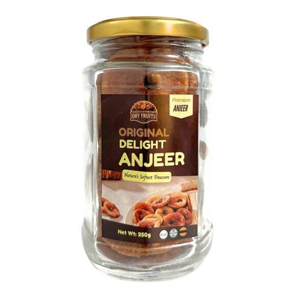 Premium Dried Anjeer 250g | Soft & Naturally Sweet Figs | Fiber-Rich, Nutritious Superfood | Plant-Based & Gluten-Free - Image 2