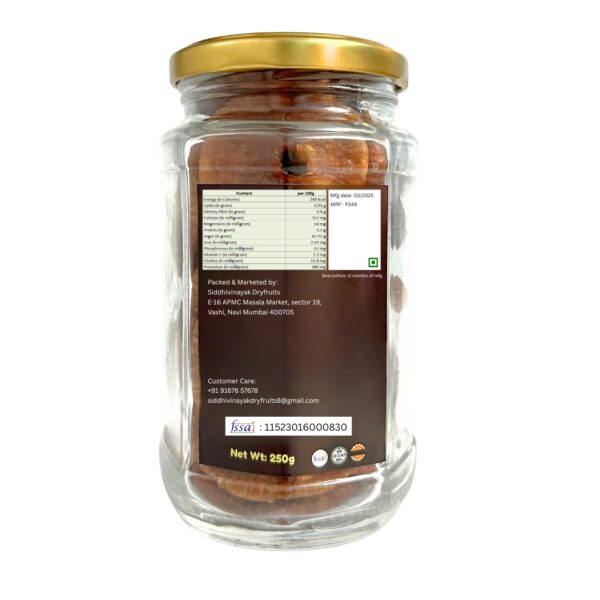 Premium Dried Anjeer 250g | Soft & Naturally Sweet Figs | Fiber-Rich, Nutritious Superfood | Plant-Based & Gluten-Free - Image 3
